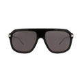 Gucci Aviator-Frame Recycled Acetate Sunglasses — Black