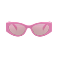 Gucci Cat Eye-Frame Injection Sunglasses — Pink