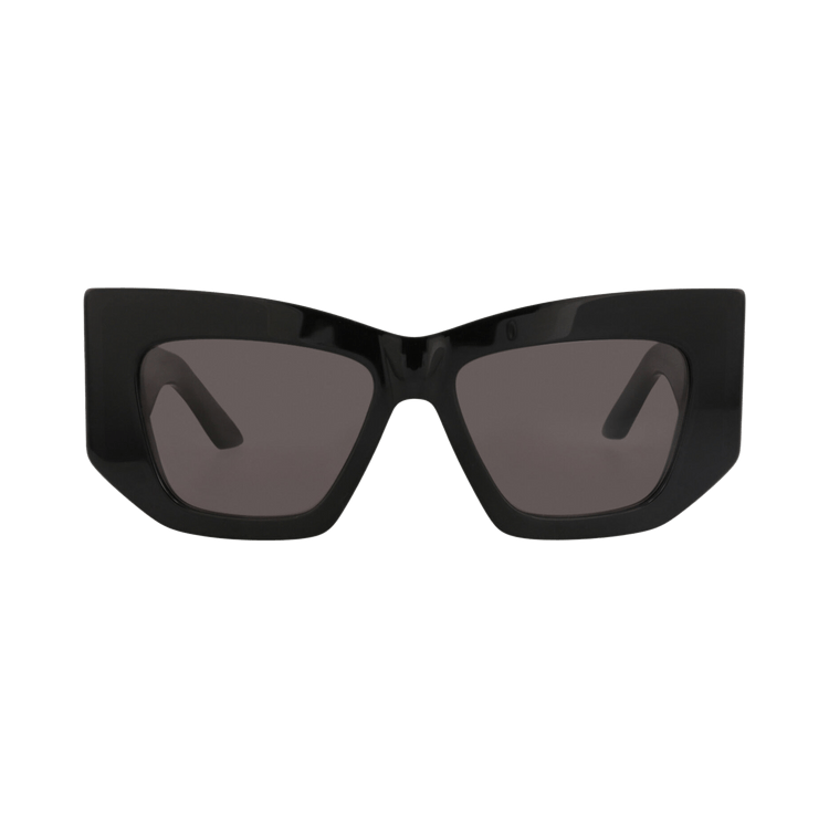 Alexander McQueen Cat Eye-Frame Recycled Acetate Sunglasses — Black