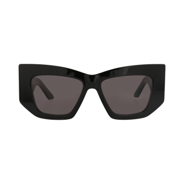 Alexander McQueen Cat Eye-Frame Recycled Acetate Sunglasses — Black