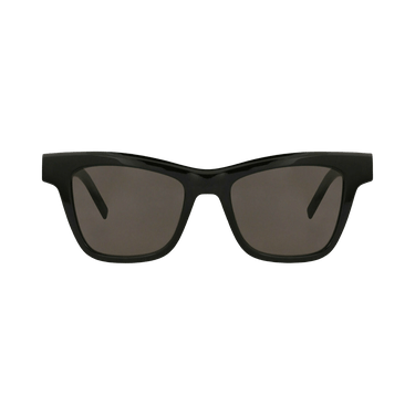 Saint Laurent Cat Eye-Frame Acetate Sunglasses — Black