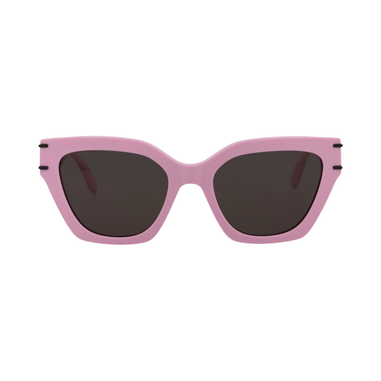 Alexander McQueen Cat Eye-Frame Recycled Acetate Sunglasses — Pink
