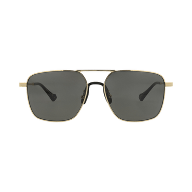 Gucci Aviator-Style Metal Sunglasses — Gold