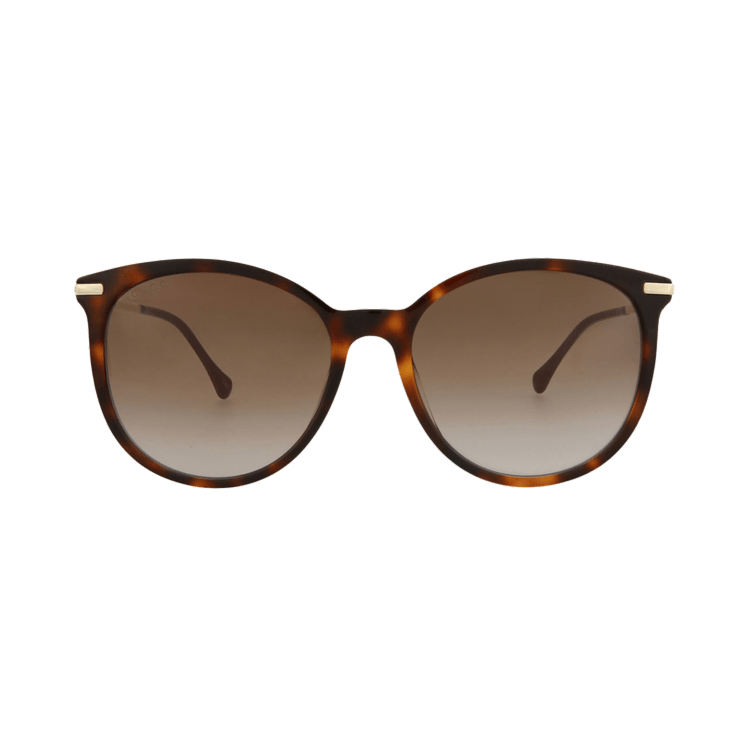Gucci Cat Eye-Frame Acetate Sunglasses — Brown