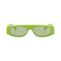 Gucci Square-Frame Recycled Acetate Sunglasses — Green