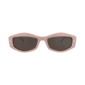Alexander McQueen Square-Frame Recycled Acetate Sunglasses — Pink