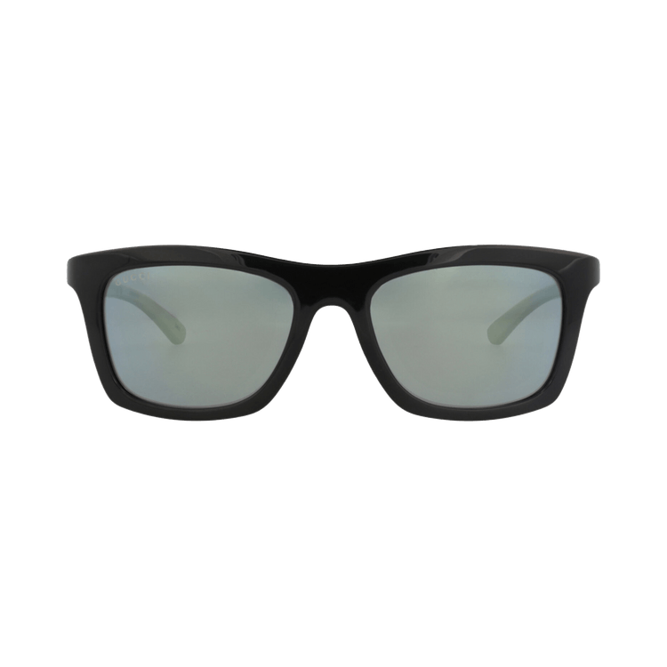 Gucci Square-Frame Injection Sunglasses — Black