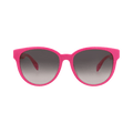 Alexander McQueen Round-Frame Acetate Sunglasses — Pink