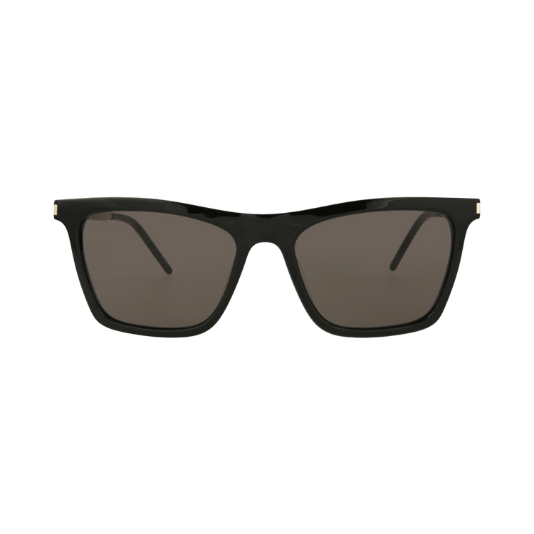 Saint Laurent Square-Frame Acetate Sunglasses — Black