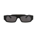 Gucci Square-Frame Recycled Acetate Sunglasses — Black