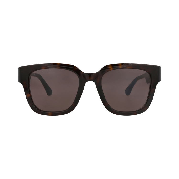 Gucci Square-Frame Recycled Acetate Sunglasses — Brown