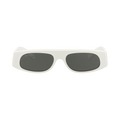 Gucci Square-Frame Recycled Acetate Sunglasses — White
