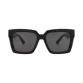 Bottega Veneta Square-Frame Recycled Acetate Sunglasses — Black
