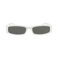 Gucci Square-Frame Recycled Acetate Sunglasses — White