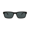 Saint Laurent Square-Frame Recycled Acetate Sunglasses — Black