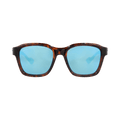 Gucci Square-Frame Injection Sunglasses — Brown