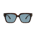 Gucci Square-Frame Acetate Sunglasses — Brown