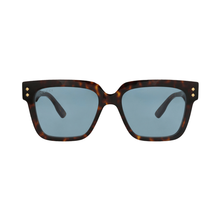 Gucci Square-Frame Acetate Sunglasses — Brown