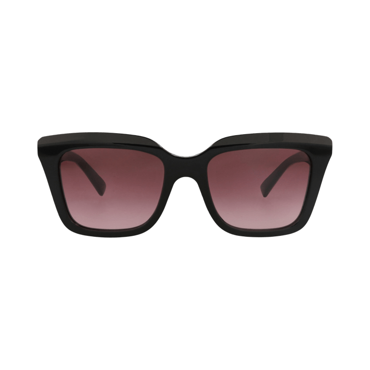 Alexander McQueen Square-Frame Recycled Acetate Sunglasses — Black