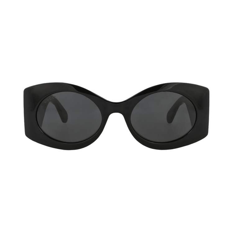 Gucci Square-Frame Injection Sunglasses — Black