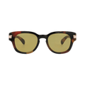 Gucci Round-Frame Recycled Acetate Sunglasses — Brown