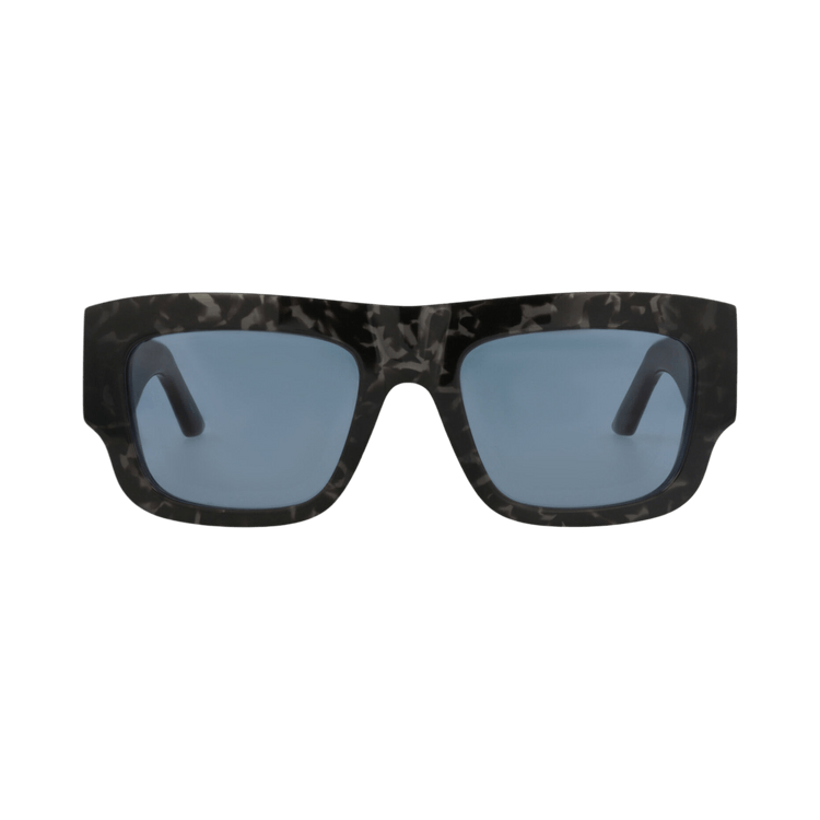 Alexander McQueen Square-Frame Recycled Acetate Sunglasses — Brown