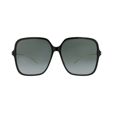 Gucci Square-Frame Recycled Acetate Sunglasses — Black