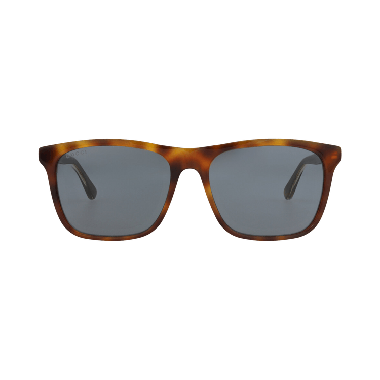 Gucci Square-Frame Acetate Sunglasses — Brown