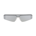 Balenciaga Shield-Frame Acetate Sunglasses — White