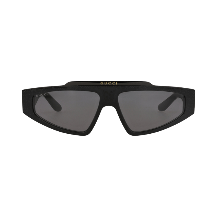 Gucci Square-Frame Recycled Acetate Sunglasses — Black
