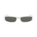 Gucci Square-Frame Recycled Acetate Sunglasses — White