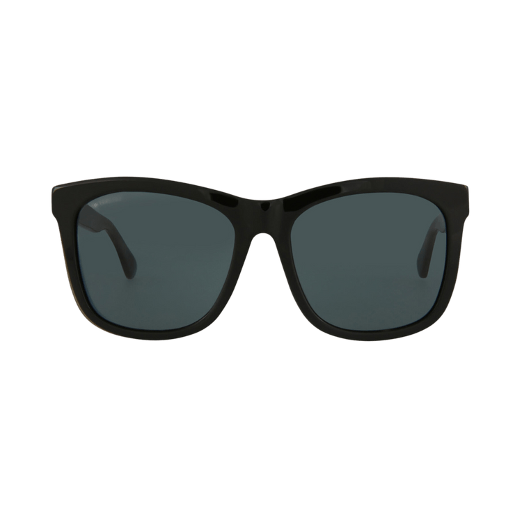 Gucci Square-Frame Acetate Sunglasses — Black