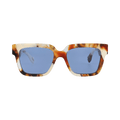 Gucci Square-Frame Recycled Acetate Sunglasses — Brown