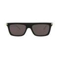 Gucci Square-Frame Recycled Acetate Sunglasses — Black