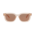 Gucci Square-Frame Recycled Acetate Sunglasses — Orange