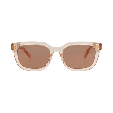 Gucci Square-Frame Recycled Acetate Sunglasses — Orange