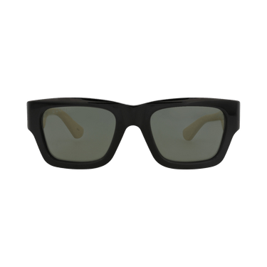 Gucci Square-Frame Recycled Acetate Sunglasses — Black