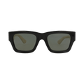 Gucci Square-Frame Recycled Acetate Sunglasses — Black