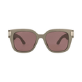 Gucci Square-Frame Injection Sunglasses — Grey