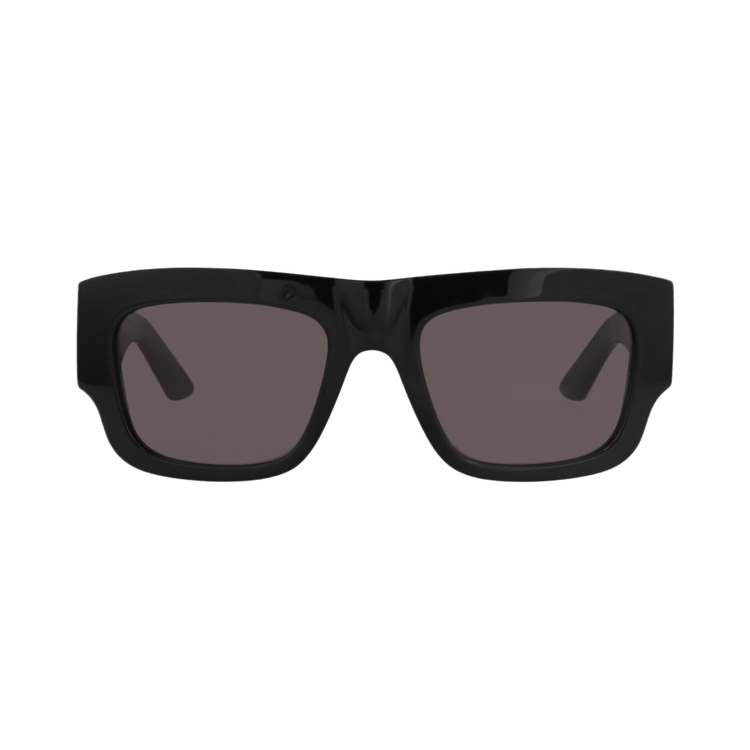 Alexander McQueen Square-Frame Recycled Acetate Sunglasses — Black