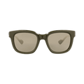Gucci Square-Frame Injection Sunglasses — Green