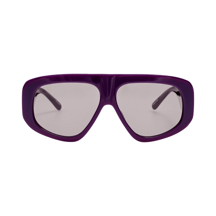 Linda Farrow x The Attico Milano Sunglasses — Purple