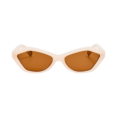 Linda Farrow x Jacquemus Bambino Sunglasses — White