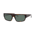 Linda Farrow x Dries Van Noten Rectangular Sunglasses — Brown