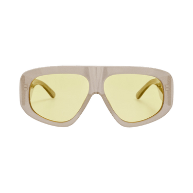 Linda Farrow x The Attico Sunglasses — Silver