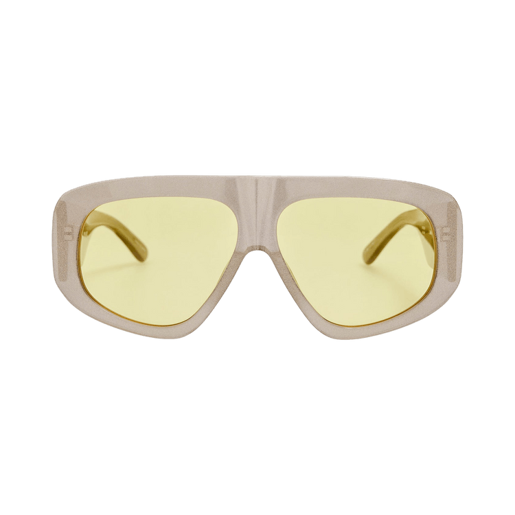 Linda Farrow x The Attico Sunglasses — Silver