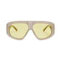Linda Farrow x The Attico Sunglasses — Silver