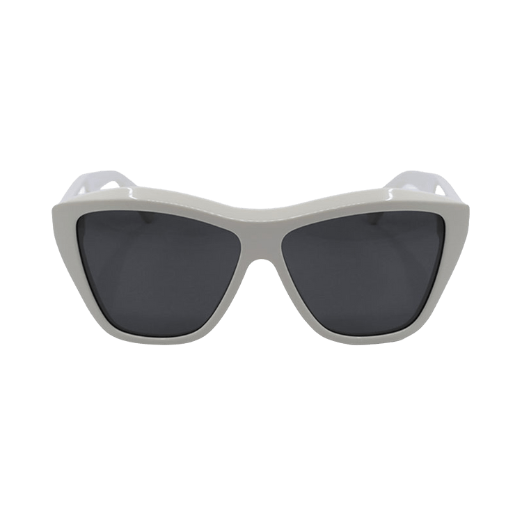 Bottega Veneta Cat Eye Sunglasses — Grey