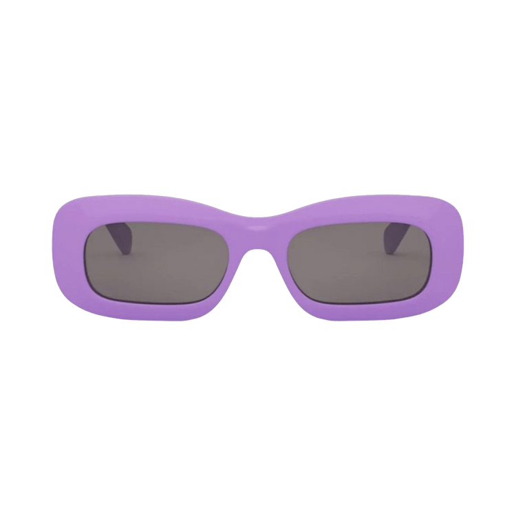 CELINE Rectangle Sunglasses — Purple