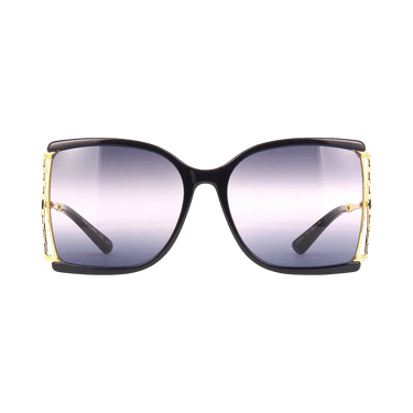 Gucci Square Sunglasses — Black